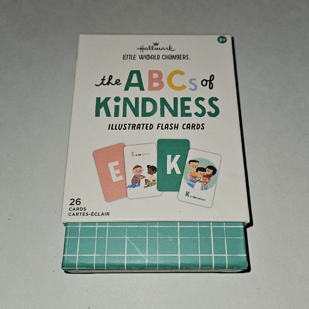 Hallmark Little World Changers ABCs of Kindness Illustrated Flash Cards